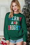 Merry and Bright Quilted Sweatshirt - Whatever You Like Shop