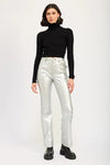 METALLIC FLARED PANTS - Whatever You Like Shop