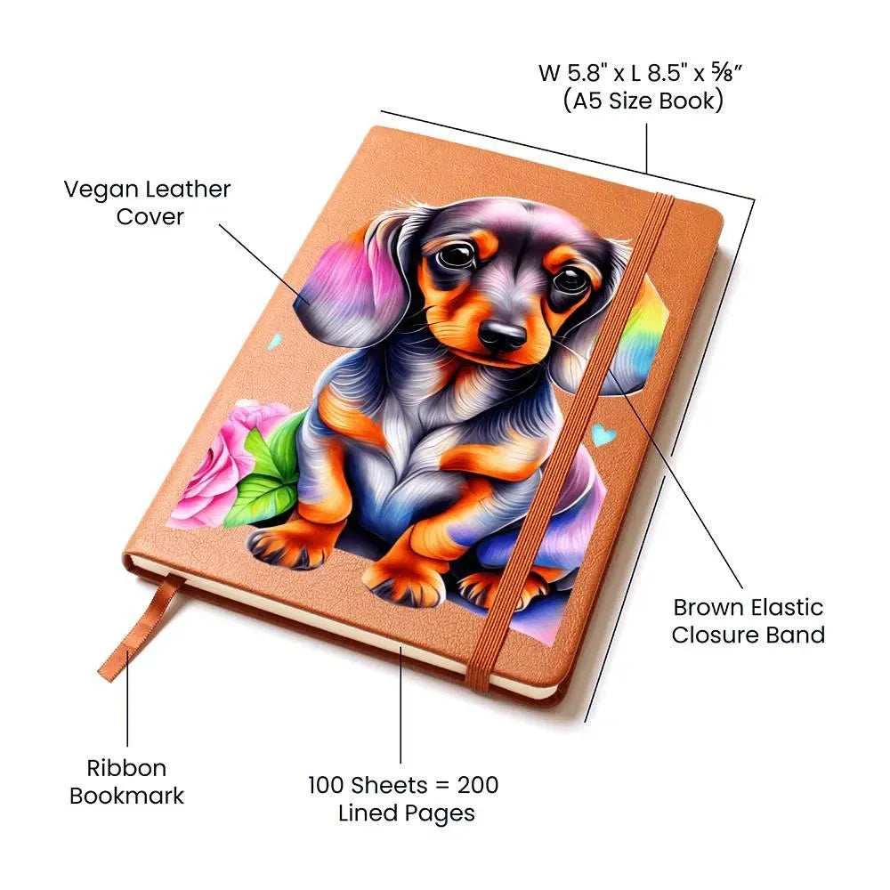 Miniature Dachshund Graphic Journal - Whatever You Like Shop