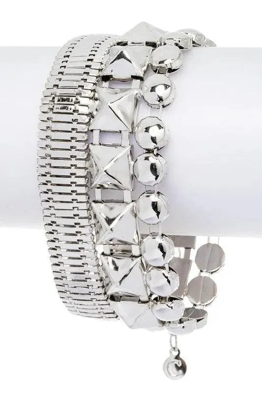 Mix Coil Chain Fashion Bracelet - Whatever You Like Shop