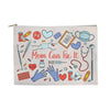 Mom Can Fix It Fabric Zippered Pouch Large - Whatever You Like Shop