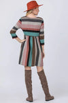 Multi Color Mini Dress - Whatever You Like Shop