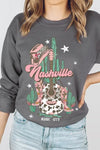 Nashville Music City Graphic Fleece Sweatshirts - Whatever You Like Shop