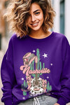 Nashville Music City Graphic Fleece Sweatshirts - Whatever You Like Shop