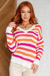 Never Gonna Give You Up Drop Shoulder Sweater - Whatever You Like Shop