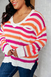 Never Gonna Give You Up Drop Shoulder Sweater - Whatever You Like Shop