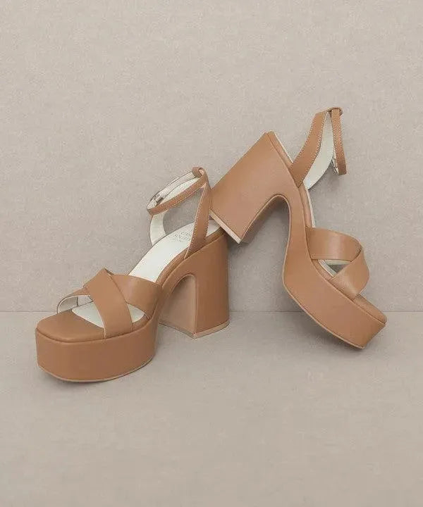 Oasis Society Norah - Chunky Platform Heel - Whatever You Like Shop