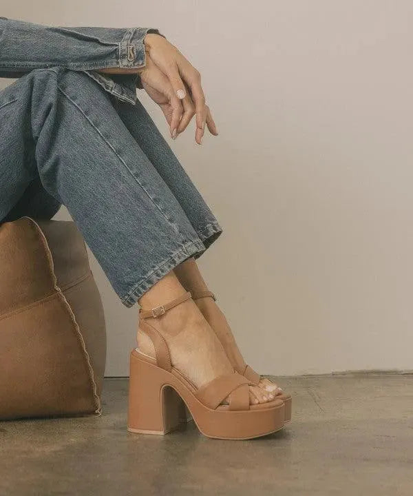 Oasis Society Norah - Chunky Platform Heel - Whatever You Like Shop