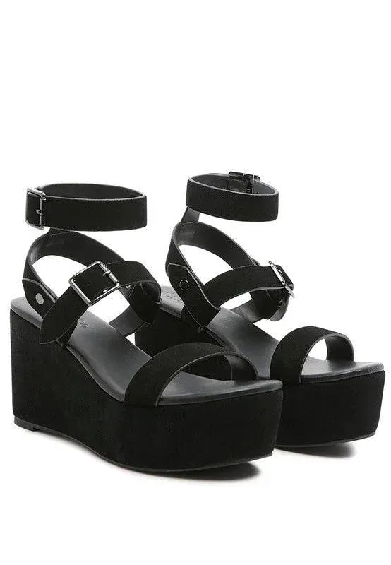 Portia Leather Wedge Sandal-Rag & Co - Whatever You Like Shop