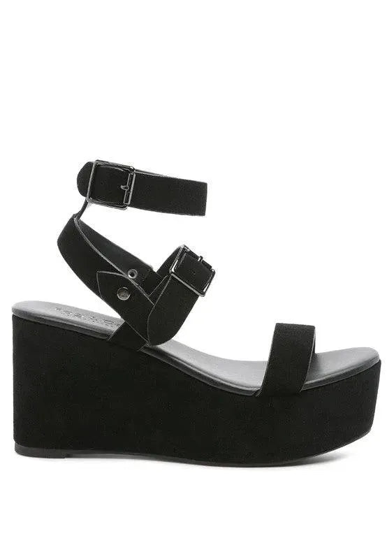 Portia Leather Wedge Sandal-Rag & Co - Whatever You Like Shop