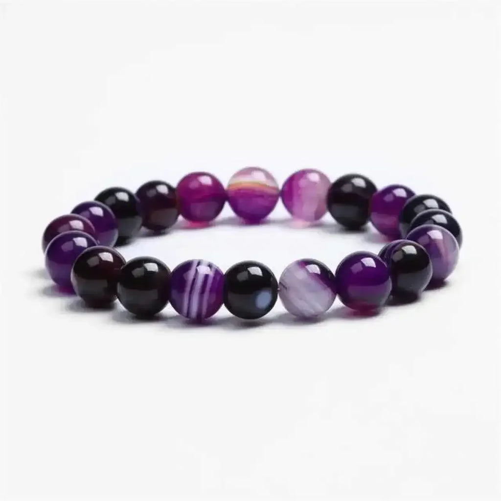 Purple Natural Stone Bracelet - Whatever You Like Shop