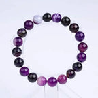 Purple Natural Stone Bracelet - Whatever You Like Shop