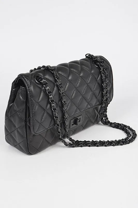 Quilted Iconic Shoulder Bag - Whatever You Like Shop