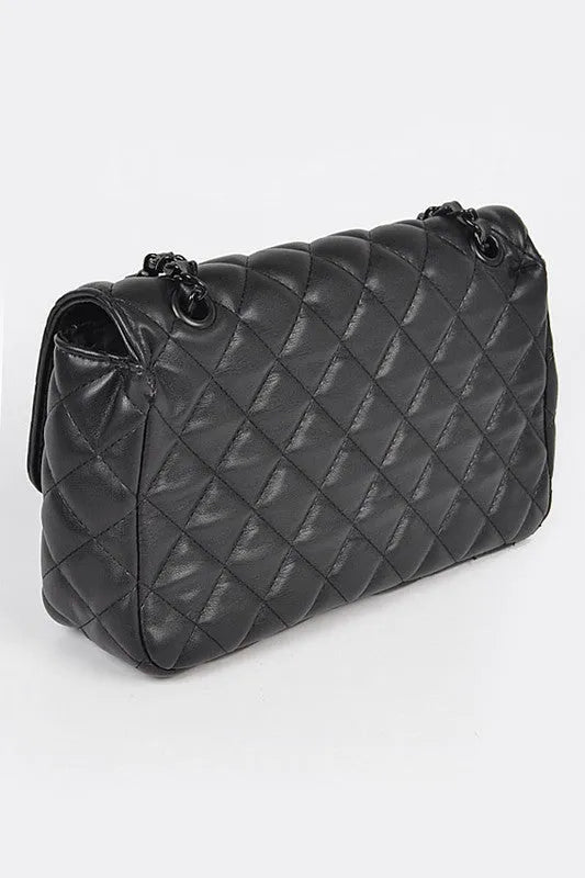 Quilted Iconic Shoulder Bag - Whatever You Like Shop