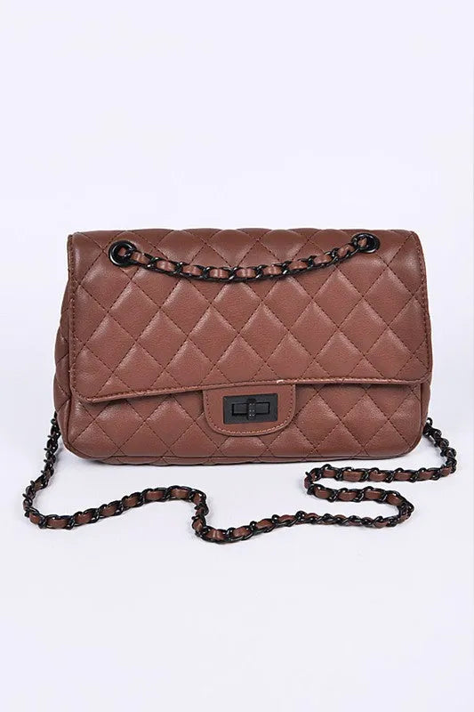 Quilted Iconic Shoulder Bag - Whatever You Like Shop