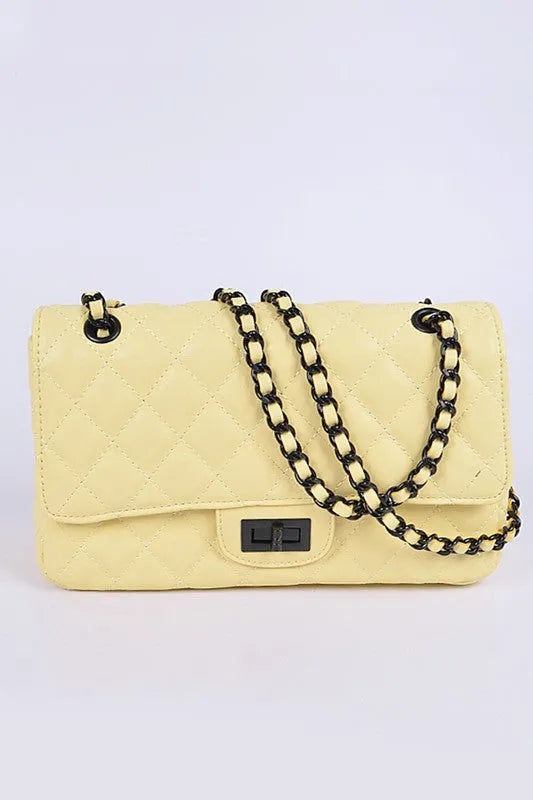 Quilted Iconic Shoulder Bag - Whatever You Like Shop