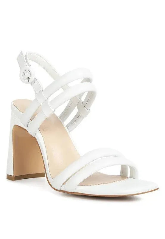 Rag & Co AVIANNA Slim Block Heel Sandal - Whatever You Like Shop