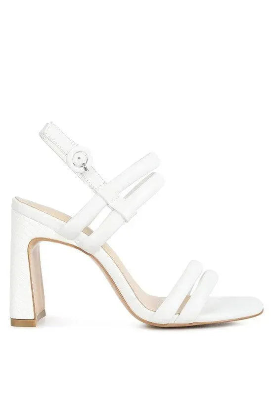 Rag & Co AVIANNA Slim Block Heel Sandal - Whatever You Like Shop