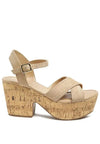 Rag & Co ULLA HIGH HEELED BLOCK SANDAL - Whatever You Like Shop