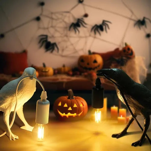 Raven Halloween Desk Lamp Halloween - Whatever You Like Shop