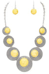 Round Stone Western Necklace Set - Whatever You Like Shop