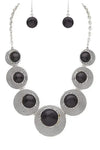 Round Stone Western Necklace Set - Whatever You Like Shop