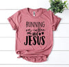 Running On Coffee and Jesus T-Shirt Bella Canvas Delivered in 7 Days - Whatever You Like Shop