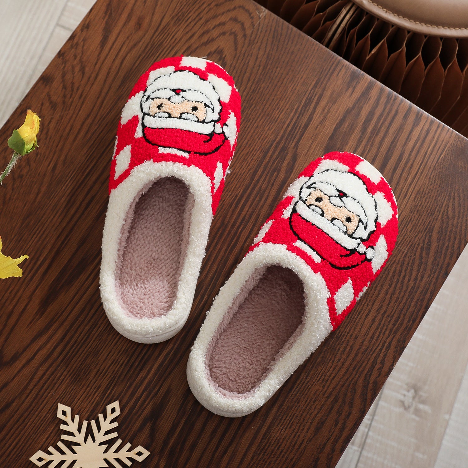 Santa Claus Winter Slippers - Whatever You Like Shop