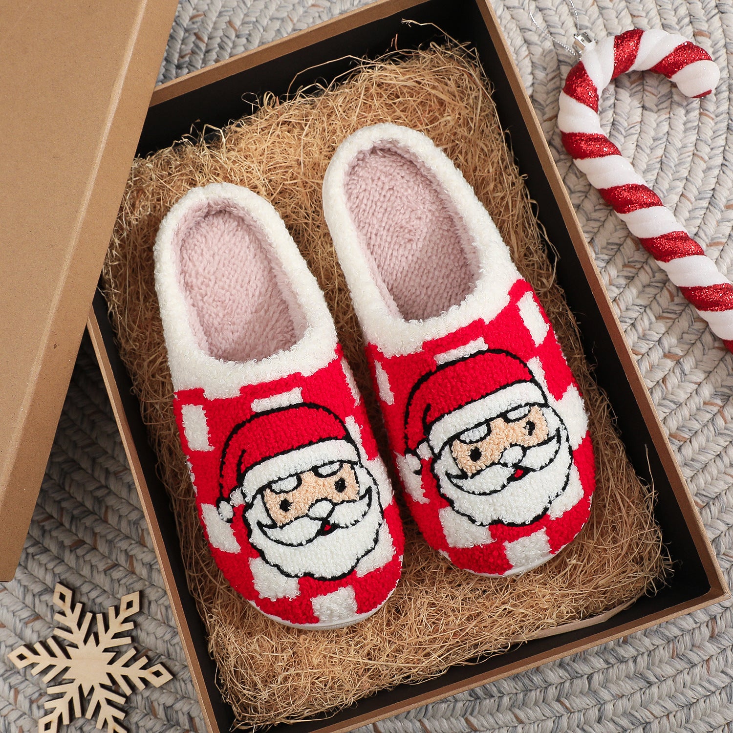 Santa Claus Winter Slippers - Whatever You Like Shop