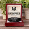 Shop Men's Cross Bracelet for Dad with Message Card - Whatever You Like Shop