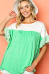 SOLID STRIPE BABY DOLL TOP - Whatever You Like Shop