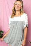 SOLID STRIPE BABY DOLL TOP - Whatever You Like Shop