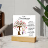 Soulmate Acrylic Square Plaque - Whatever You Like Shop