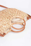 Straw Weaved Swing Clutch - Whatever You Like Shop