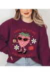 Strawberry Shopping Graphic Fleece Sweatshirts - Whatever You Like Shop