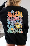 Sunshine State of Mind Graphic Fleece Sweatshirts - Whatever You Like Shop