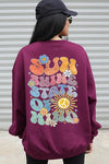 Sunshine State of Mind Graphic Fleece Sweatshirts - Whatever You Like Shop