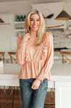 Sweet Confession Top In Blush - Whatever You Like Shop