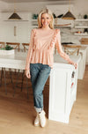 Sweet Confession Top In Blush - Whatever You Like Shop