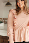 Sweet Confession Top In Blush - Whatever You Like Shop