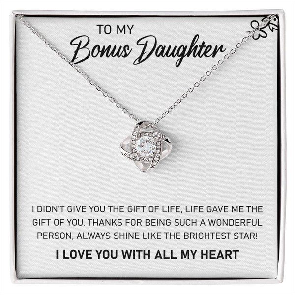 Buy: Gifts for Daughter: Love Knot Necklace - Whatever You Like Shop, LLC