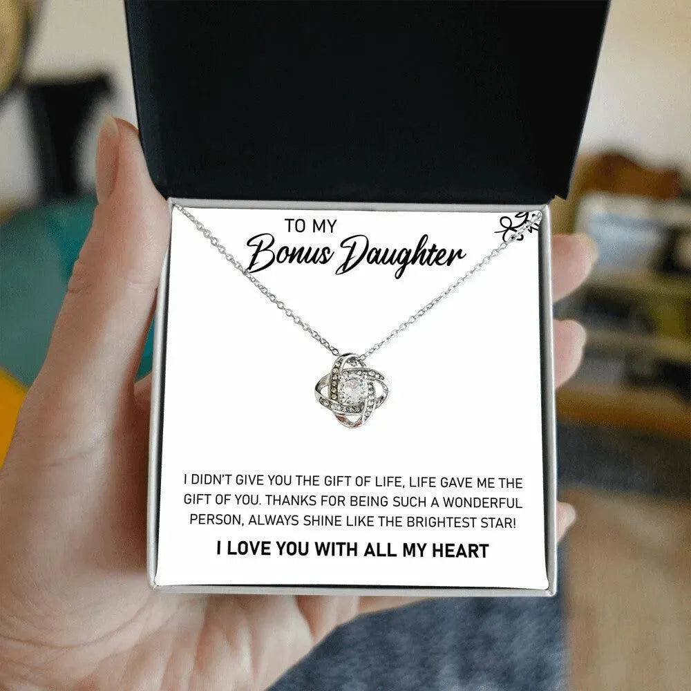 Buy: Gifts for Daughter: Love Knot Necklace - Whatever You Like Shop