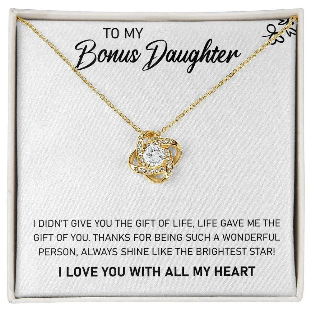 Buy: Gifts for Daughter: Love Knot Necklace - Whatever You Like Shop