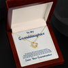 To My Granddaughter, I Love You For The Rest Of My Life - Love Knot Necklace - Whatever You Like Shop