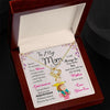 To My Mom, I Will Always Be Your Little Boy - Love Knot Necklace - Whatever You Like Shop