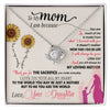 To My Mom, Thank You For Everything - Love Knot Necklace - Whatever You Like Shop