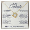 To My Soulmate, I Love You, Forever & Always - Love Knot Necklace - Whatever You Like Shop