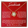 To My Soulmate, You Are Special To Me - Love Knot Necklace - Whatever You Like Shop