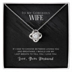 Gorgeous Wife - Love Knot Necklace - Whatever You Like Shop