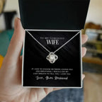 Gorgeous Wife - Love Knot Necklace - Whatever You Like Shop